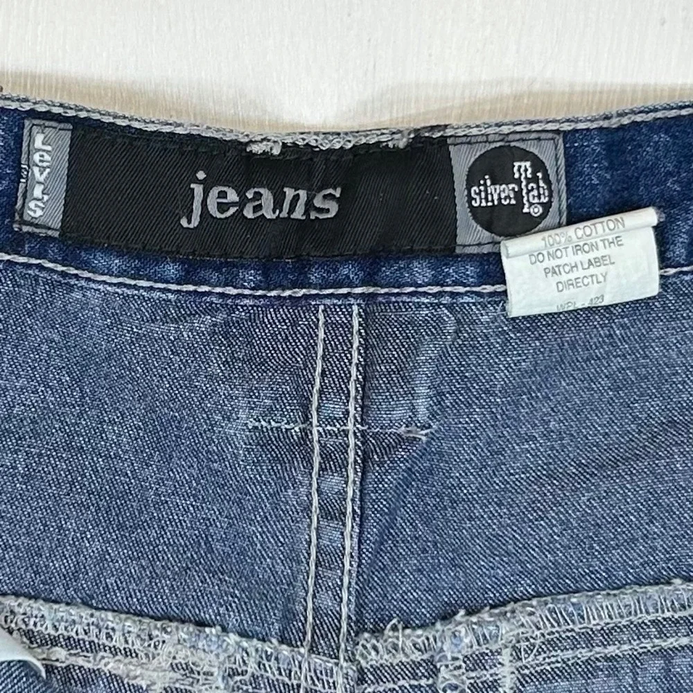 Levi's SilverTab Baggy Denim Shorts Mens XXL Blue Skater 90s Vintage NWT
